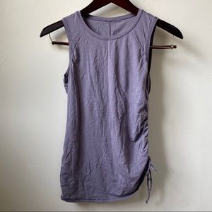 Lululemon Cinch It Tank Dusky Lavender size 4